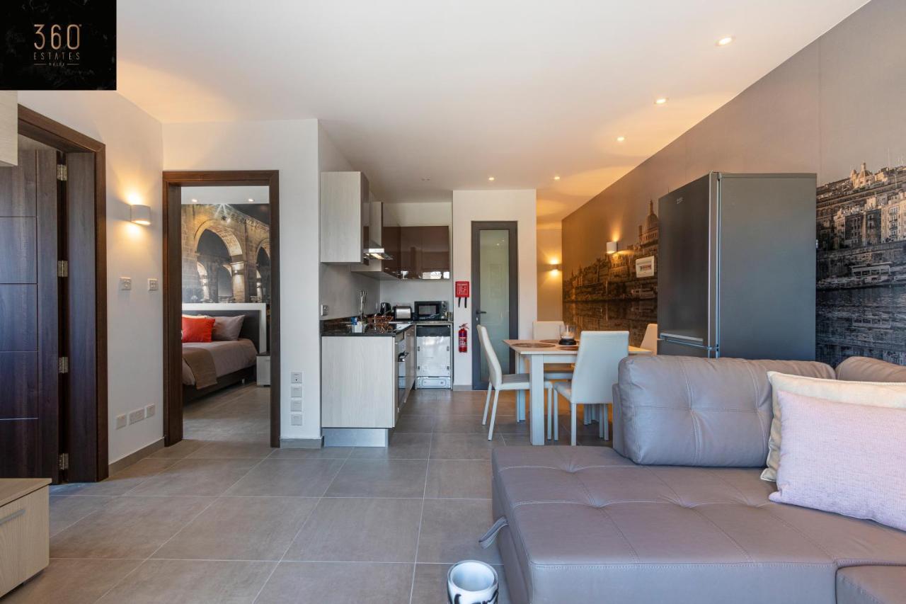 High-End Central Apt With Comfy Bed & Super Wifi By 360 Estates San Ġwann Exterior foto